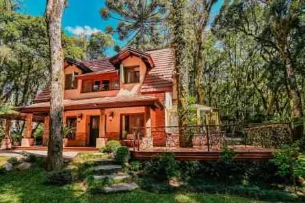 Casa de Condomínio com 3 Quartos à venda, 165m² no Lagos do Bosque, Gramado