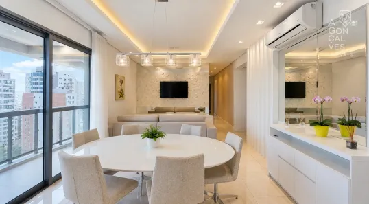 Apartamento com 3 Quartos para alugar, 96m² no Água Verde, Curitiba