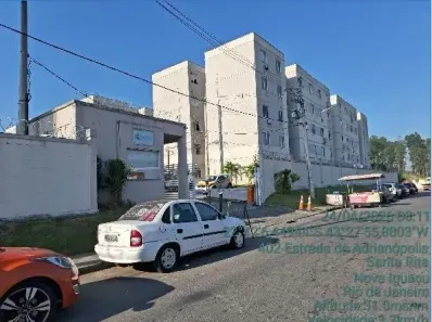 Apartamento com 2 Quartos à venda, 45m² no Vila Nossa Senhora da Conceição, Nova Iguaçu