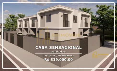 Casa com 2 Quartos à venda, 43m² no Alterosas, Serra