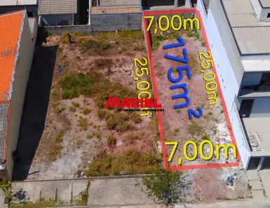 Lote/Terreno à venda, 175m² no Portal dos Passaros, São José dos Campos