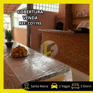 Cobertura com 3 Quartos à venda, 162m² no Santa Maria, Santo André