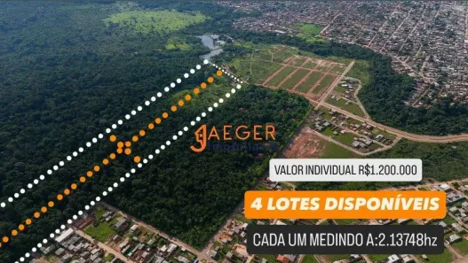 Lote/Terreno à venda, 2137m² no Areia Branca, Porto Velho