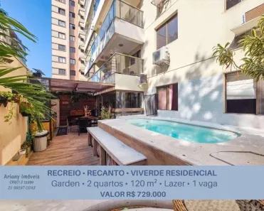 Apartamento com 2 Quartos à venda, 120m² no Recreio dos Bandeirantes, Rio de Janeiro