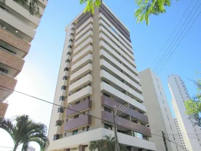 Apartamento com 3 Quartos para alugar, 121m² no Meireles, Fortaleza