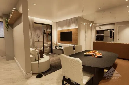 Apartamento com 2 Quartos à venda, 46m² no Vila Guarani, Mauá