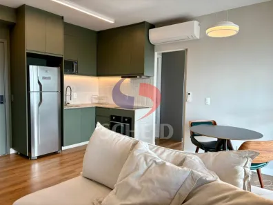 Apartamento com 1 Quarto à venda, 47m² no Santo Amaro, São Paulo
