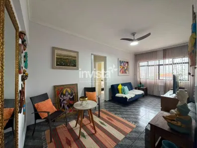 Apartamento com 1 Quarto para alugar, 60m² no Ponta da Praia, Santos