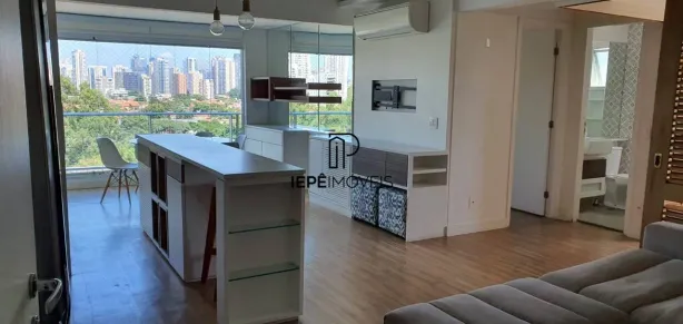 Apartamento com 2 Quartos para alugar, 70m² no Cidade Monções, São Paulo