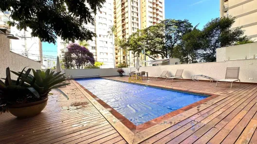 Apartamento com 1 Quarto para alugar, 51m² no Cambuí, Campinas