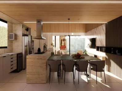 Casa de Condomínio com 3 Quartos à venda, 155m² no Socopo, Teresina