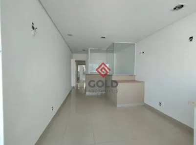 Sala Comercial para alugar, 140m² no Vila Alzira, Santo André