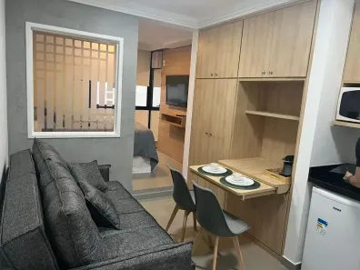 Flat com 1 Quarto para alugar, 30m² no Cerqueira César, São Paulo