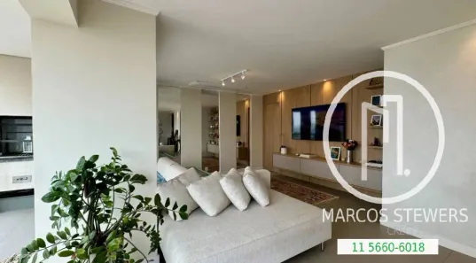 Apartamento com 3 Quartos à venda, 132m² no Santo Amaro, São Paulo