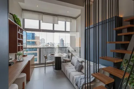 Kitnet com 1 Quarto à venda, 37m² no Moema, São Paulo