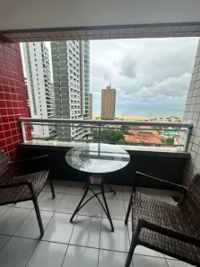 Apartamento com 2 Quartos para alugar, 68m² no Meireles, Fortaleza