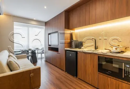 Flat com 1 Quarto para alugar, 25m² no Pinheiros, São Paulo