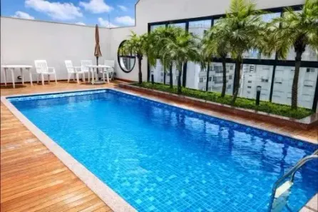 Apartamento com 1 Quarto para alugar, 38m² no Indianópolis, São Paulo