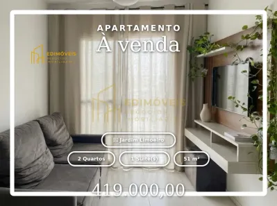 Apartamento com 2 Quartos à venda, 51m² no Jardim Limoeiro, Serra