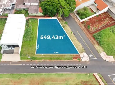 Lote/Terreno à venda, 649m² no Parque Hortência, Maringá
