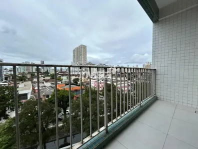 Apartamento com 3 Quartos para alugar, 114m² no Campo Grande, Santos