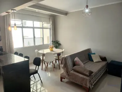 Apartamento com 1 Quarto à venda, 51m² no Centro, São Vicente