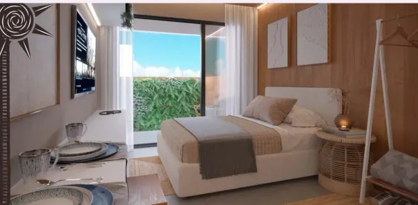 Apartamento com 1 Quarto à venda, 20m² no Merepe, Ipojuca