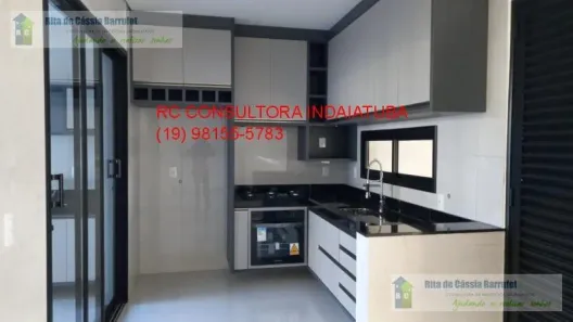 Casa de Condomínio com 3 Quartos à venda, 200m² no Loteamento Park Gran Reserve, Indaiatuba