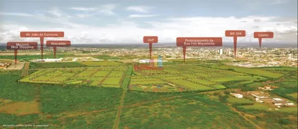 Lote/Terreno à venda, 250m² no Bela Vista, Mossoró
