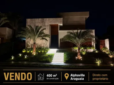 Casa de Condomínio com 4 Quartos à venda, 400m² no Alphaville Flamboyant Residencial Araguaia, Goiânia