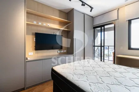 Flat com 1 Quarto à venda, 25m² no Pinheiros, São Paulo