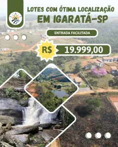 Lote/Terreno à venda, 600m² no , Igaratá