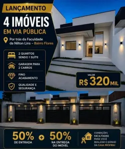 Casa com 2 Quartos à venda, 60m² no Flores, Manaus