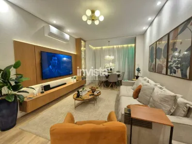 Apartamento com 3 Quartos à venda, 110m² no José Menino, Santos