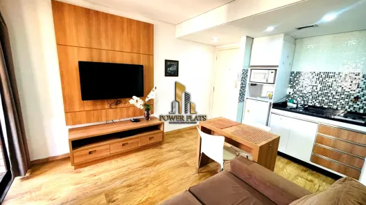 Flat com 1 Quarto para alugar, 35m² no Moema, São Paulo