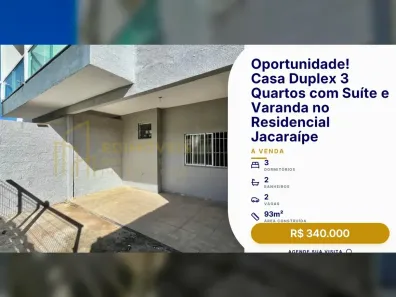 Casa com 3 Quartos à venda, 93m² no Residencial Jacaraípe, Serra