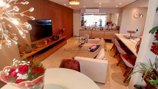 Apartamento com 3 Quartos à venda, 103m² no Vila Assunção, Santo André