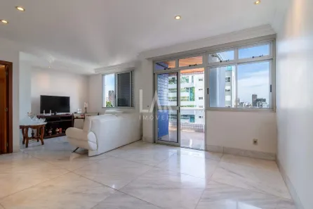Apartamento com 3 Quartos para alugar, 130m² no Anchieta, Belo Horizonte