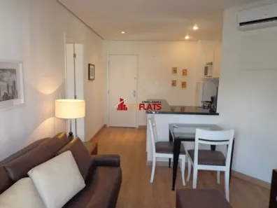 Flat com 1 Quarto para alugar, 45m² no Itaim Bibi, São Paulo