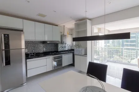 Apartamento com 1 Quarto para alugar, 55m² no Vila Nova Conceição, São Paulo