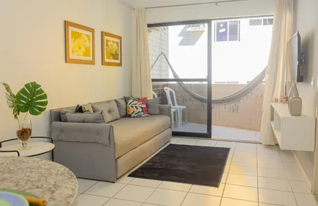 Apartamento com 1 Quarto para alugar, 44m² no Ponta Verde, Maceió