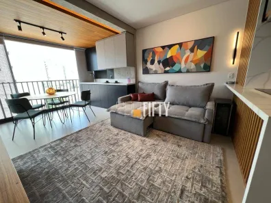 Apartamento com 1 Quarto para venda ou aluguel, 45m² no Vila Nova Conceição, São Paulo