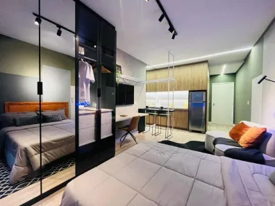 Apartamento com 1 Quarto à venda, 28m² no Jardim Caxambu, Piracicaba