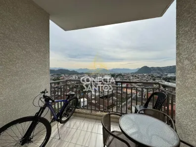 Apartamento com 2 Quartos à venda, 54m² no Areia Branca, Santos