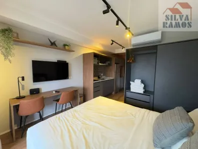 Apartamento com 1 Quarto para alugar, 29m² no Indianópolis, São Paulo