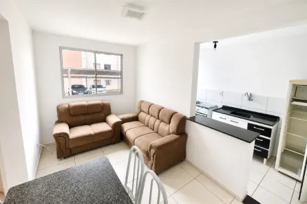 Apartamento com 2 Quartos para alugar, 46m² no Jardim Jóquei Club, Londrina