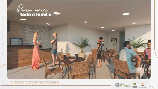 Apartamento com 2 Quartos à venda, 43m² no Coqueiro, Belém