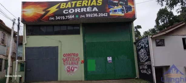 Galpão/Depósito/Armazém com 1 Quarto para alugar, 220m² no Centro, Caxias do Sul