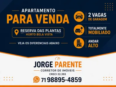 Apartamento com 3 Quartos à venda, 72m² no Horto Bela Vista, Salvador