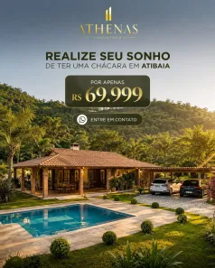 Lote/Terreno à venda, 600m² no Centro, Atibaia
